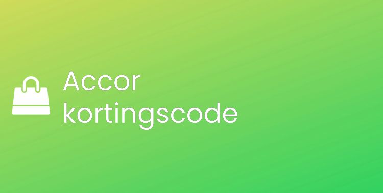 Accor kortingscode