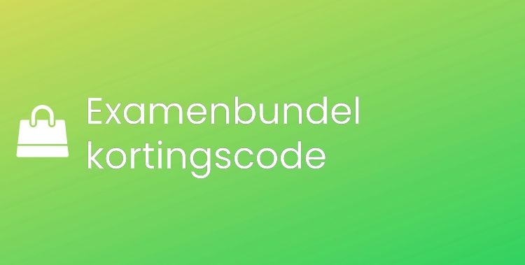 Examenbundel kortingscode