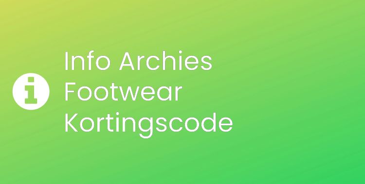Archies Footwear Section Header Image