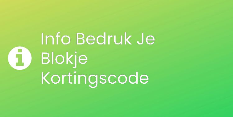 Bedruk Je Blokje Section Header Image