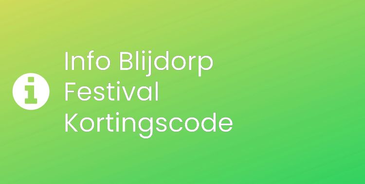 Blijdorp Festival Section Header Image