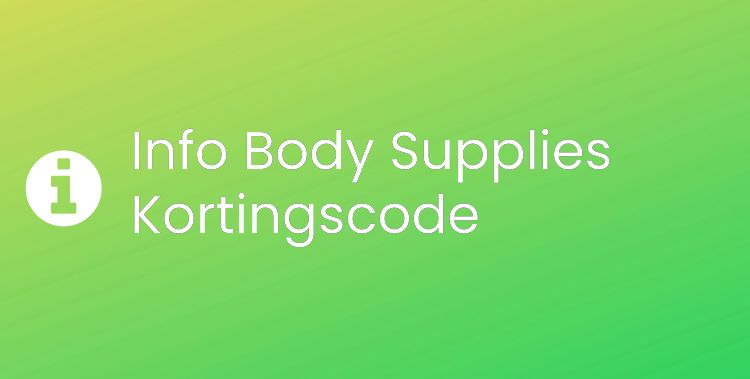 Body Supplies Section Header Image