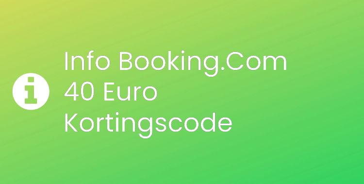 Booking.Com 40 Euro Section Header Image