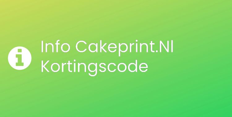 Cakeprint.Nl Section Header Image