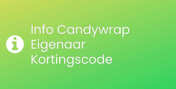 Candywrap Eigenaar Section Header Image