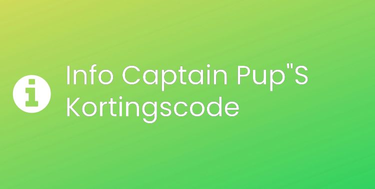 Captain Pup'S Section Header Image