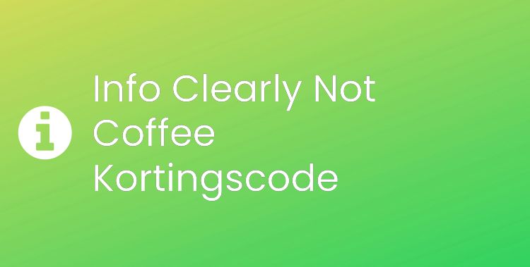 Clearly Not Coffee Section Header Image
