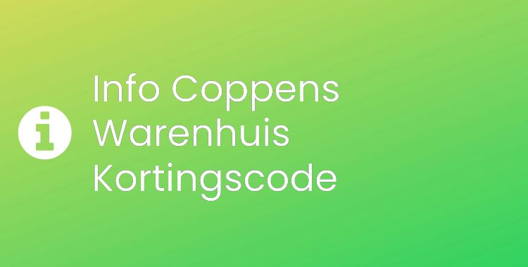 Coppens Warenhuis Section Header Image