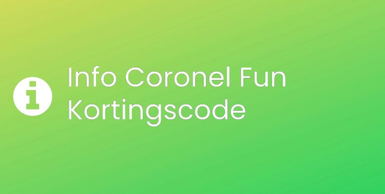 Coronel Fun Section Header Image