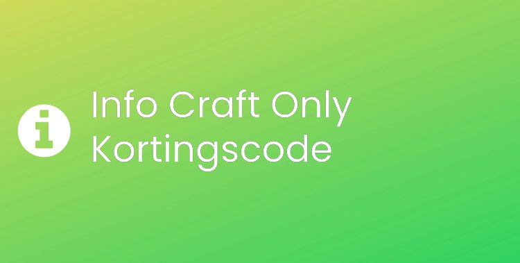 Craft Only Section Header Image
