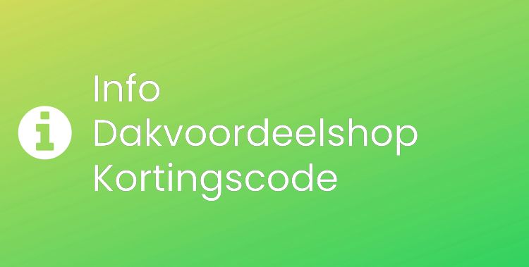 Dakvoordeelshop Section Header Image