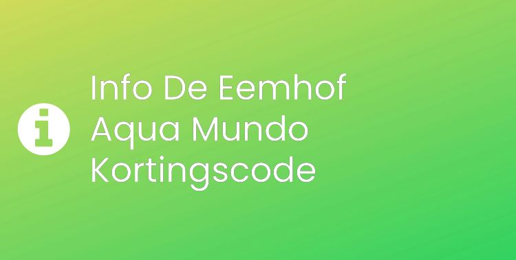 De Eemhof Aqua Mundo Section Header Image