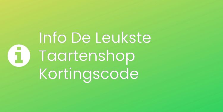 De Leukste Taartenshop Section Header Image