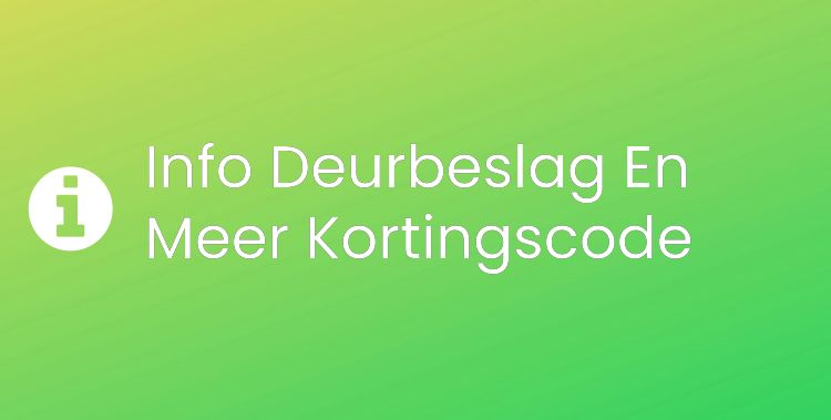 Deurbeslag En Meer Section Header Image