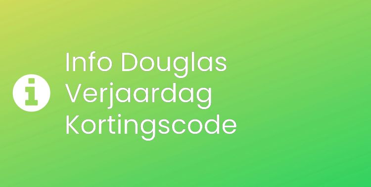 Douglas Verjaardag Section Header Image