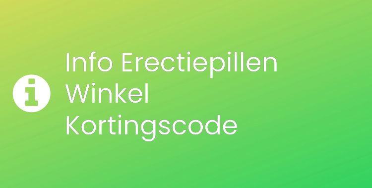 Erectiepillen Winkel Section Header Image