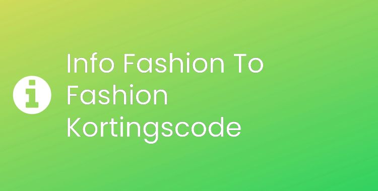 Fashion To Fashion Section Header Image