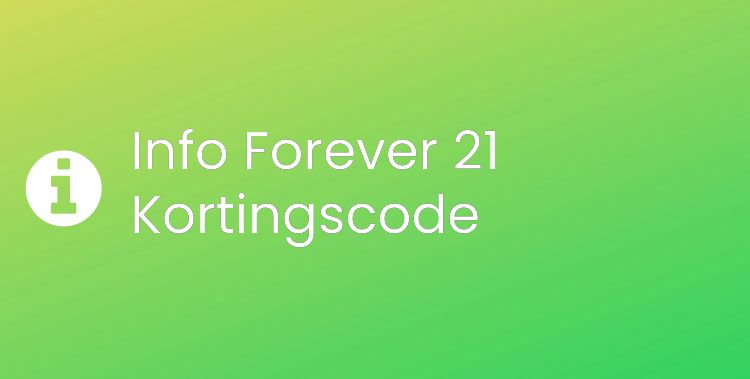 Forever 21 Section Header Image
