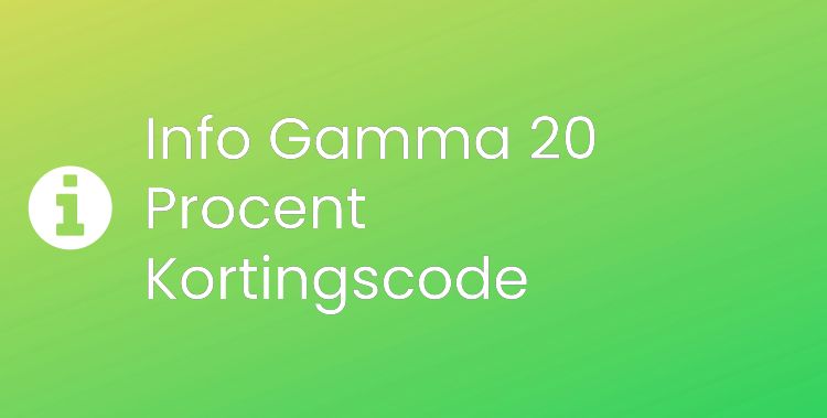 Gamma 20 Procent Section Header Image
