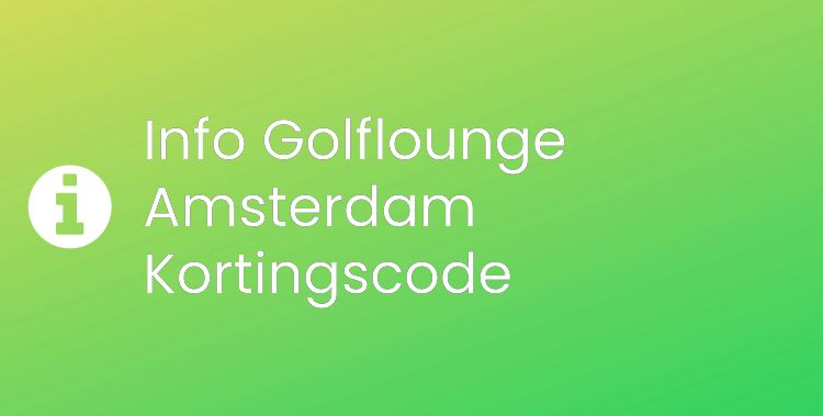 Golflounge Amsterdam Section Header Image