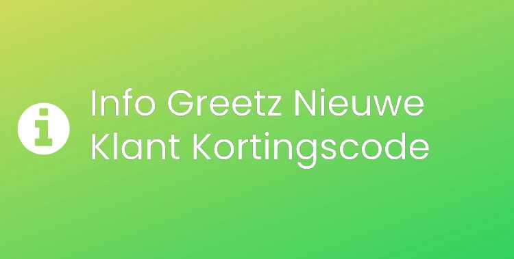 Greetz Nieuwe Klant Section Header Image