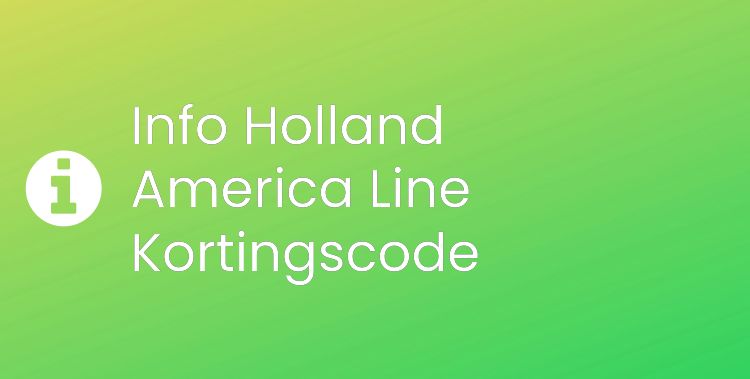 Holland America Line Section Header Image