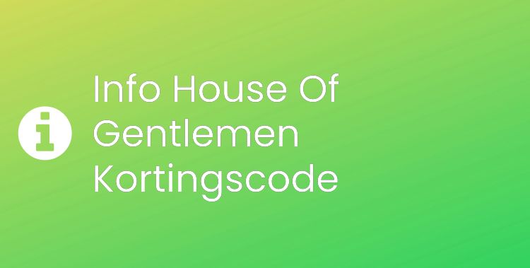 House Of Gentlemen Section Header Image