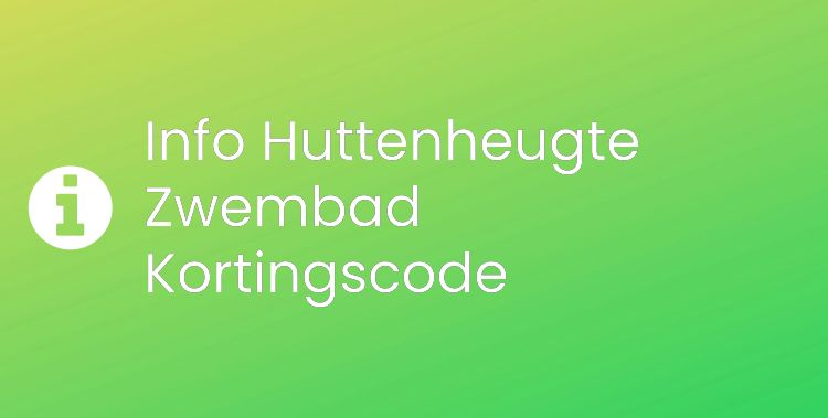 Huttenheugte Zwembad Section Header Image
