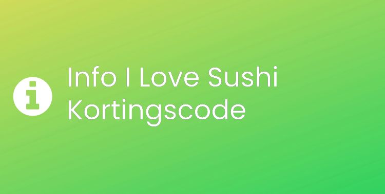 I Love Sushi Section Header Image