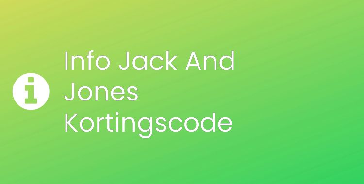 Jack And Jones Section Header Image