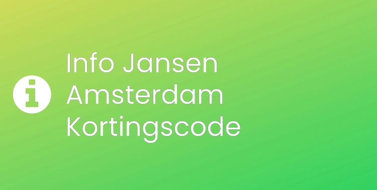 Jansen Amsterdam Section Header Image