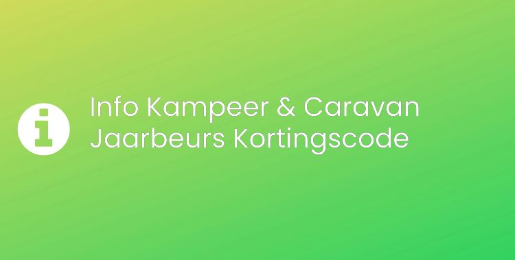 Kampeer & Caravan Jaarbeurs Section Header Image