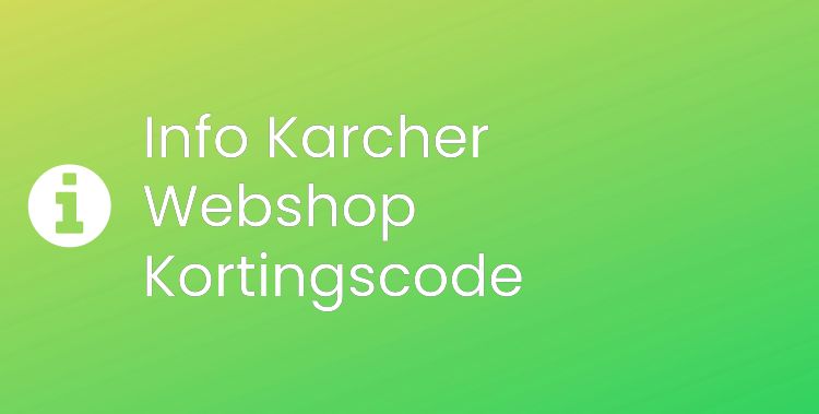Karcher Webshop Section Header Image