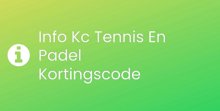 Kc Tennis En Padel Section Header Image