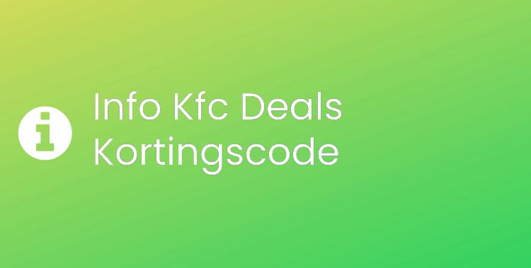 Kfc Deals Section Header Image
