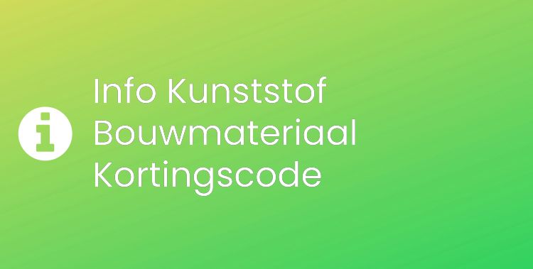 Kunststof Bouwmateriaal Section Header Image