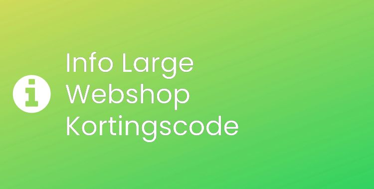 Large Webshop Section Header Image