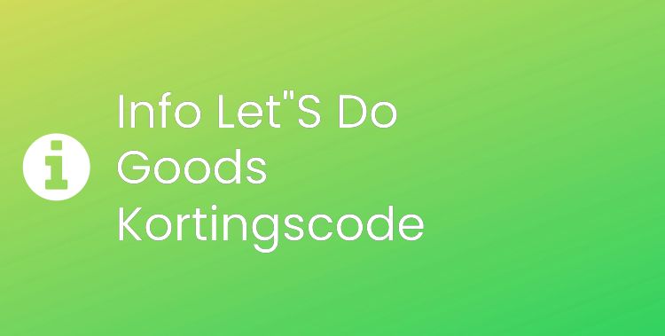 Let'S Do Goods Section Header Image