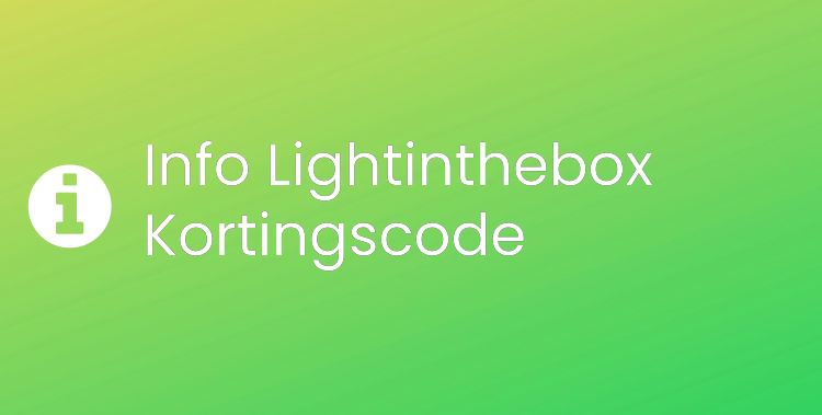 Lightinthebox Section Header Image