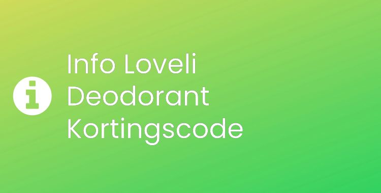Loveli Deodorant Section Header Image