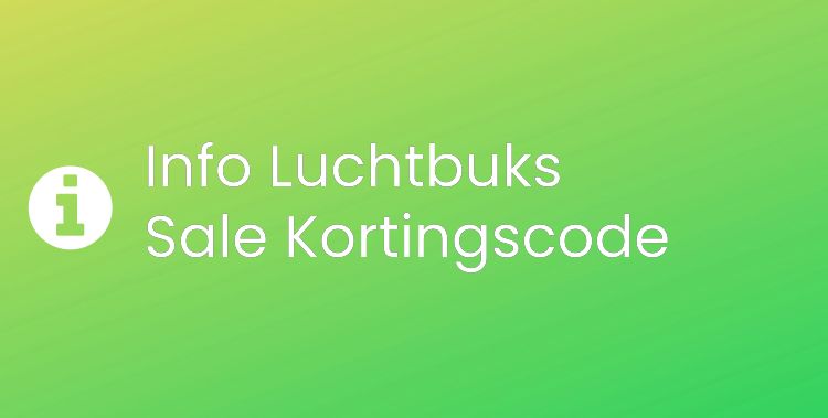 Luchtbuks Sale Section Header Image