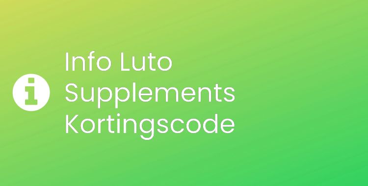 Luto Supplements Section Header Image