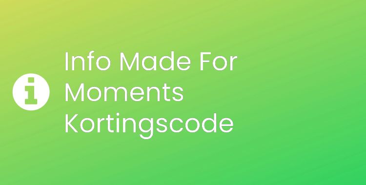 Made For Moments Section Header Image
