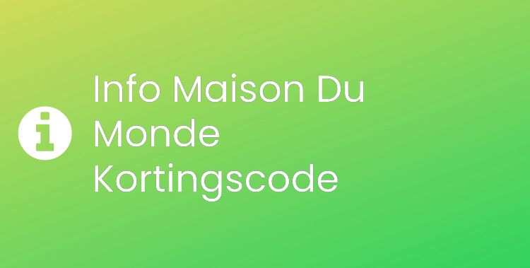 Maison Du Monde Section Header Image