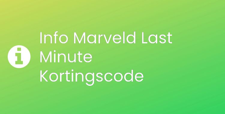 Marveld Last Minute Section Header Image