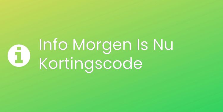 Morgen Is Nu Section Header Image