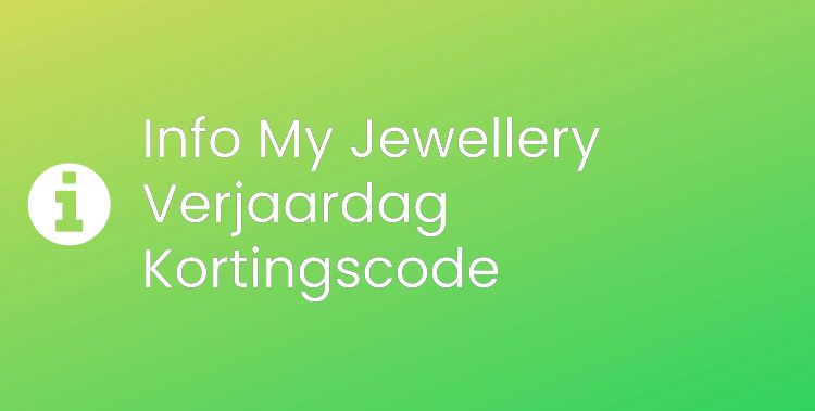 My Jewellery Verjaardag Section Header Image