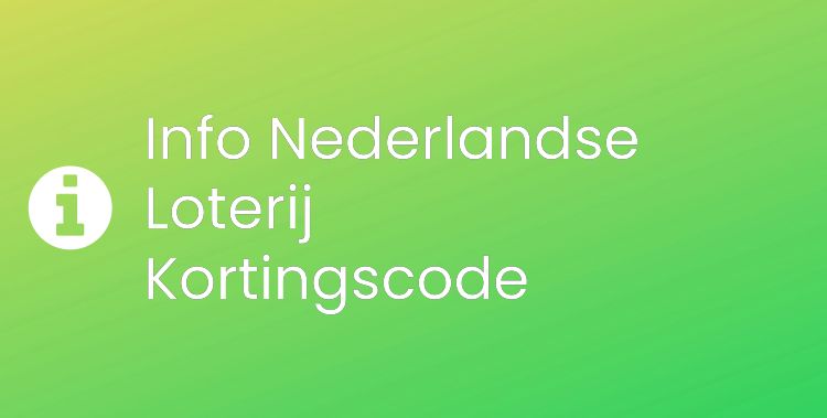 Nederlandse Loterij Section Header Image