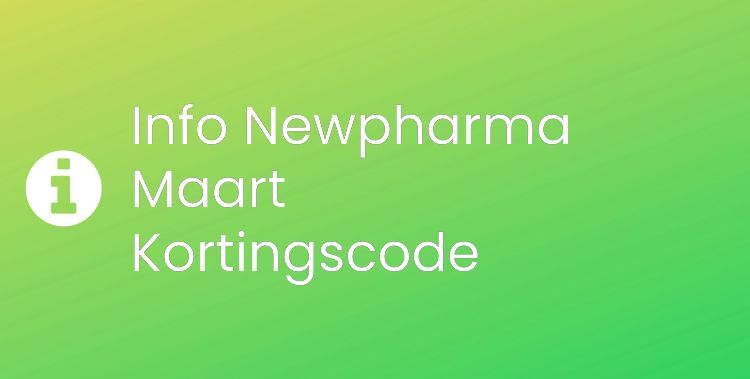 Newpharma Maart Section Header Image