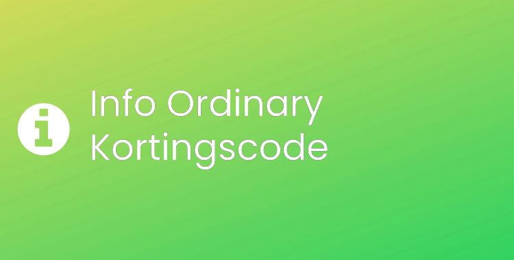 Ordinary Section Header Image
